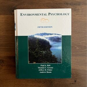 Environmental Psychology (Hardcover, Illustrated) 🌎📘